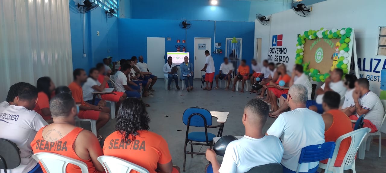 Abril Verde: Unidade de Itabuna promove curso e palestra para reeducandos