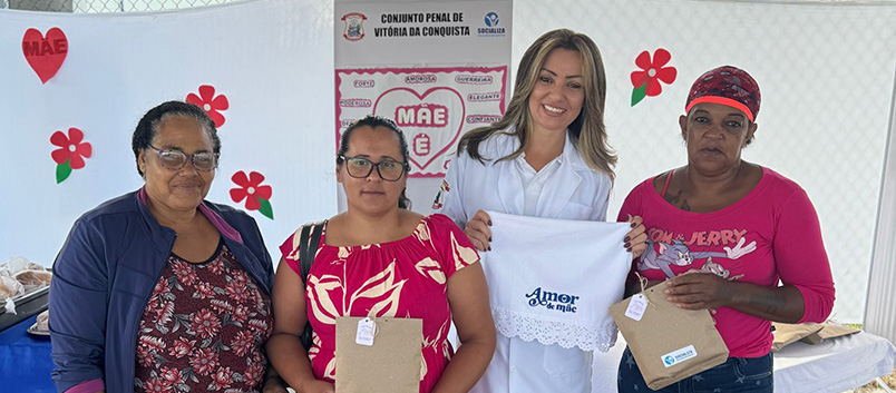 Conjunto Penal de Vitória da Conquista deu início as comemorações alusivas a semana do Dia das Mães.