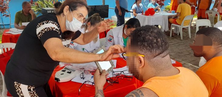 Feira de Saúde do Conjunto Penal de Itabuna realizou 1.144 atendimentos